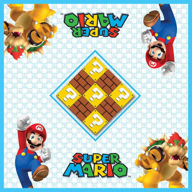 Super Mario vs Bowser Checkers & Tic Tac Toe