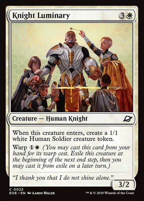 Knight Luminary - Edge of Eternities