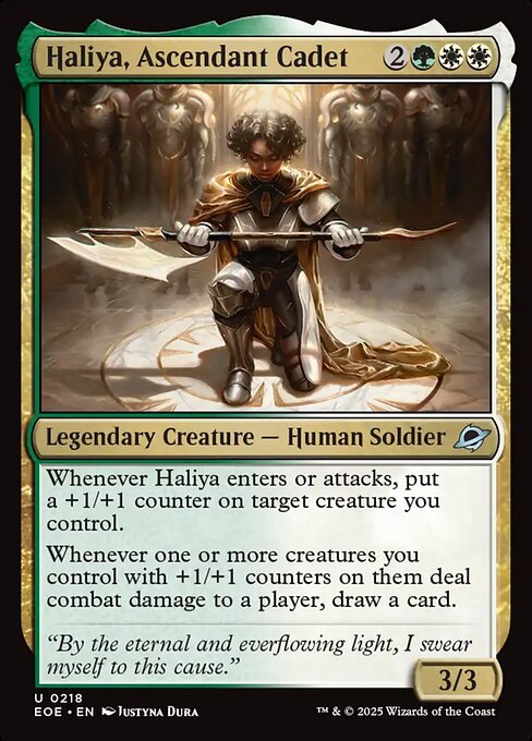 Haliya, Ascendant Cadet - Edge of Eternities