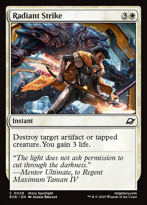 Radiant Strike - Edge of Eternities