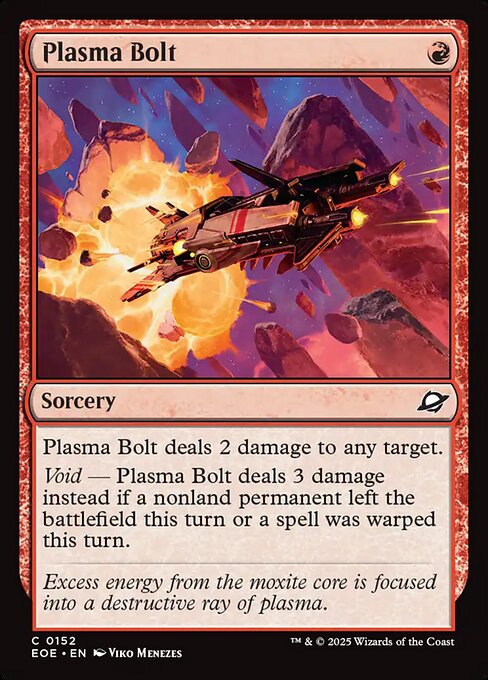Plasma Bolt - Edge of Eternities